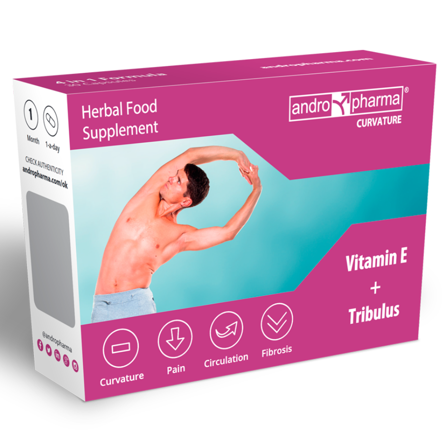ANDROPHARMA - TRAITEMENT COURBURE PEYRONIE - Sensualia