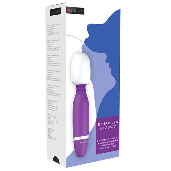 B SWISH - MASSEUR LILAS CLASSIQUE BTHRILLED - Sensualia