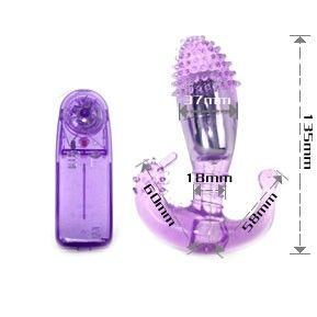 BAILE - STIMULATEUR VAGINAL ET ANAL AVEC VIBRATION - Sensualia