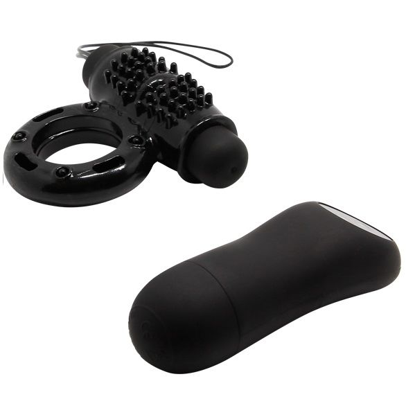 BAILE - ANNEAU DE TÉLÉCOMMANDE NOIR 20V - Sensualia