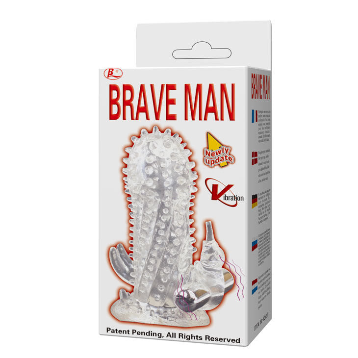BAILE - BRAVE MAN RABBIT VIBRATEUR EXTENSION DE PÉNIS - Sensualia