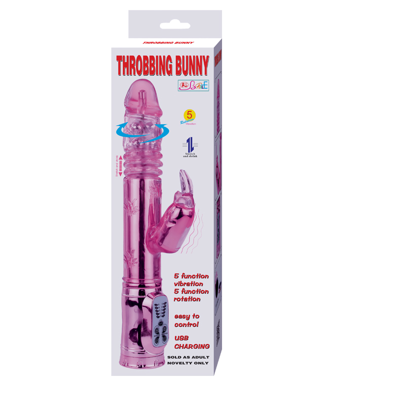 BAILE - ROTATEUR RAMPANT ROSE THROBBING BUNNY - Sensualia