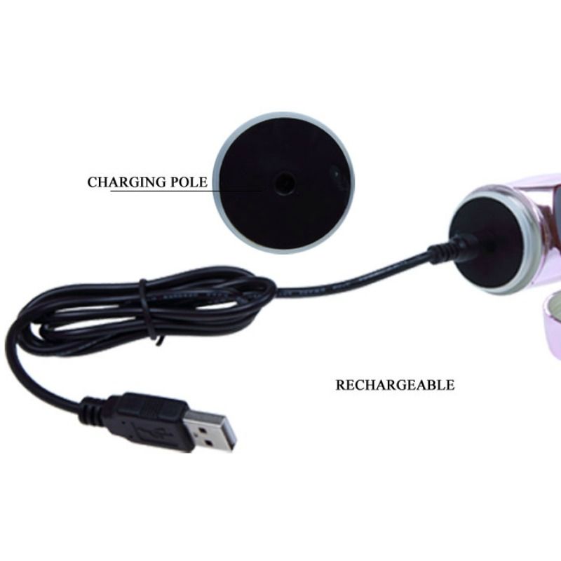 BAILE - VIBRATEUR RECHARGEABLE AVEC STIMULATEUR DE PAPILLON ROTATION ET THROBBING - Sensualia