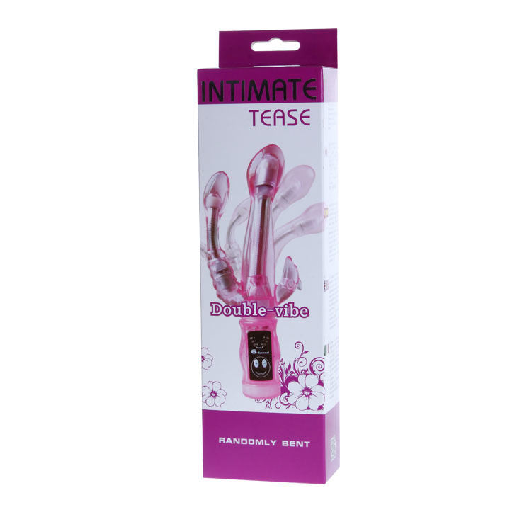 BAILE - VIBRATEUR FLEXIBLE AVEC STIMULATEUR ANAL - Sensualia