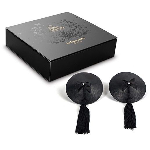 BIJOUX - CACHE MAMETAUX NOIR BURLESQUE - Sensualia