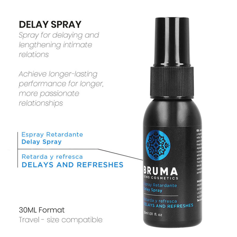 BRUMA - SPRAY RETARDANT ET RAFRAÎCHISSANT 30 ML - Sensualia