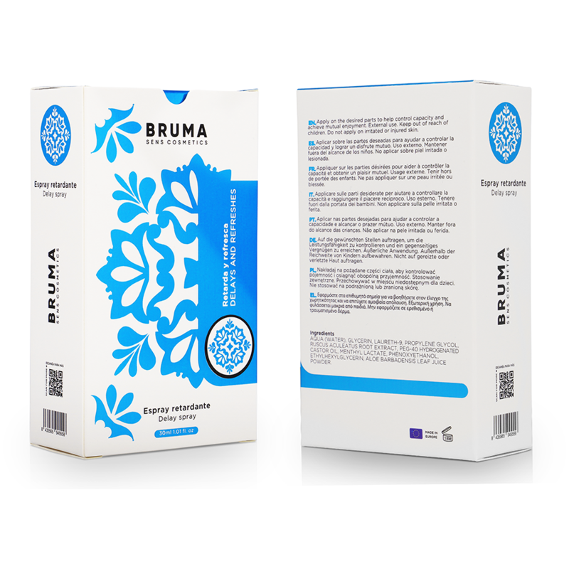 BRUMA - SPRAY RETARDANT ET RAFRAÎCHISSANT 30 ML - Sensualia