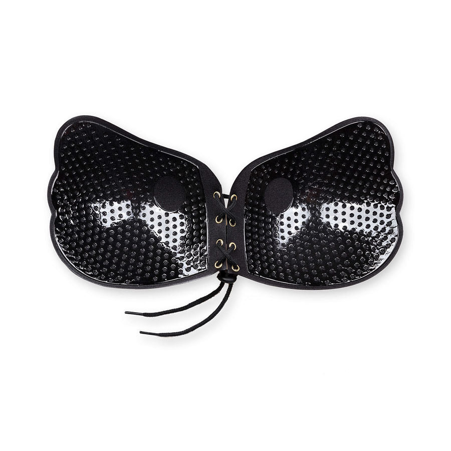 BYE-BRA - LACE-IT RENFORCEMENT PUSH-UP NOIR BONNET A - Sensualia