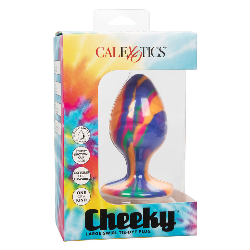 CALEXOTICS - CHEEKY GRANDE SWIRL PLUG ANAL - Sensualia
