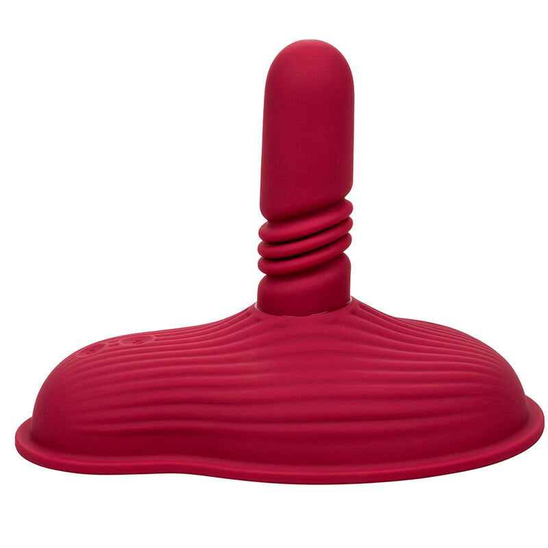 CALEXOTICS - RIDER MASSAGER DOUBLE MOTEUR TÉLÉCOMMANDE ROUGE - Sensualia