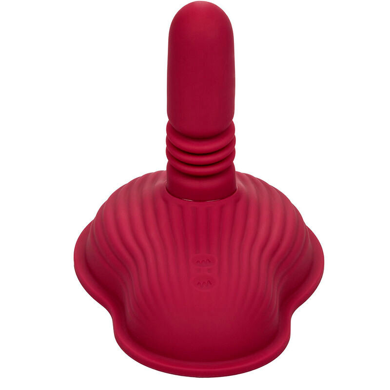 CALEXOTICS - RIDER MASSAGER DOUBLE MOTEUR TÉLÉCOMMANDE ROUGE - Sensualia
