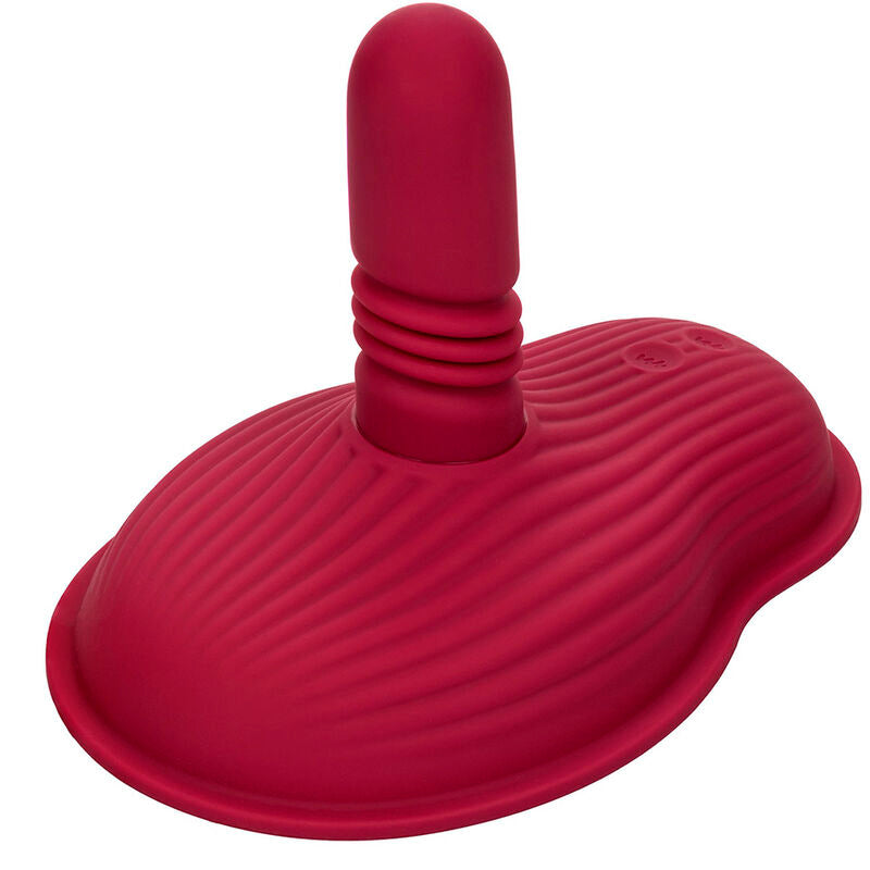 CALEXOTICS - RIDER MASSAGER DOUBLE MOTEUR TÉLÉCOMMANDE ROUGE - Sensualia