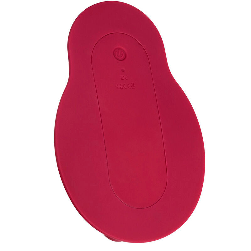 CALEXOTICS - RIDER MASSAGER DOUBLE MOTEUR TÉLÉCOMMANDE ROUGE - Sensualia