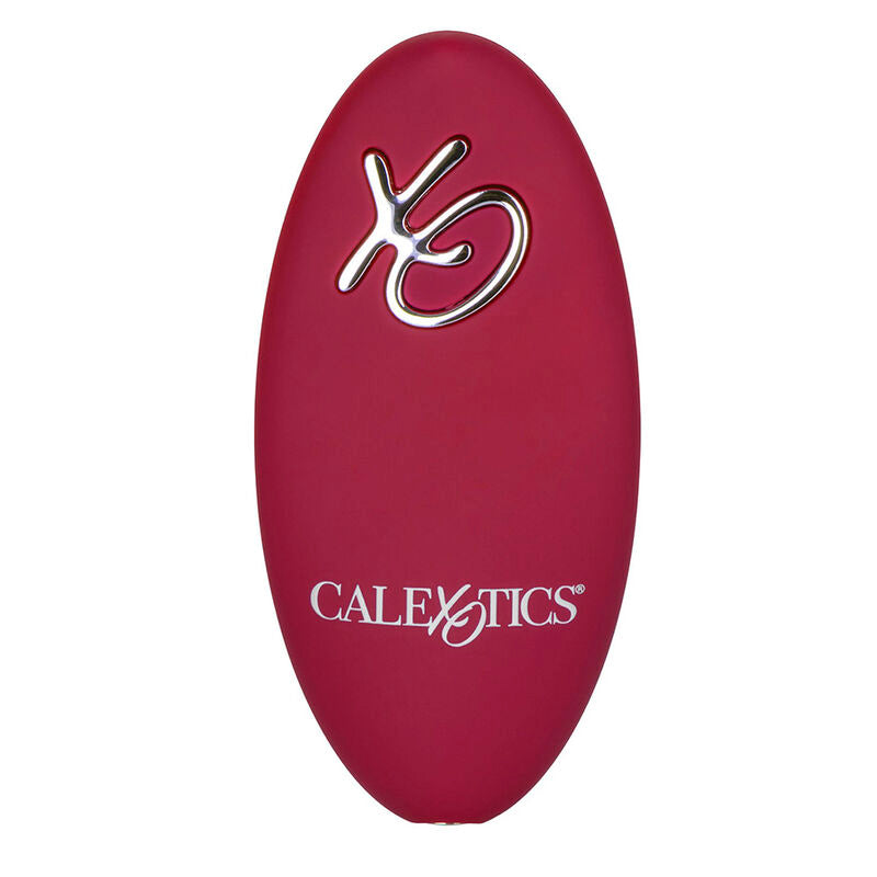 CALEXOTICS - RIDER MASSAGER DOUBLE MOTEUR TÉLÉCOMMANDE ROUGE - Sensualia