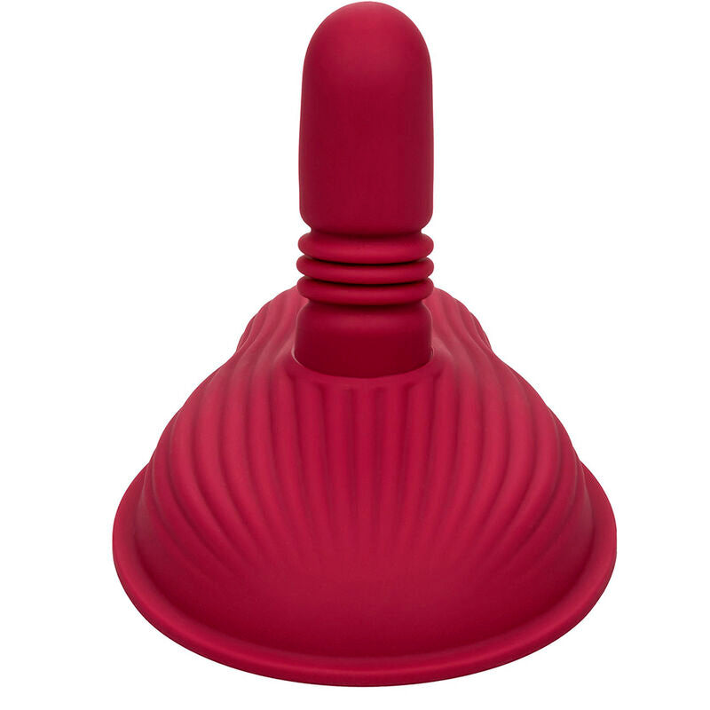 CALEXOTICS - RIDER MASSAGER DOUBLE MOTEUR TÉLÉCOMMANDE ROUGE - Sensualia