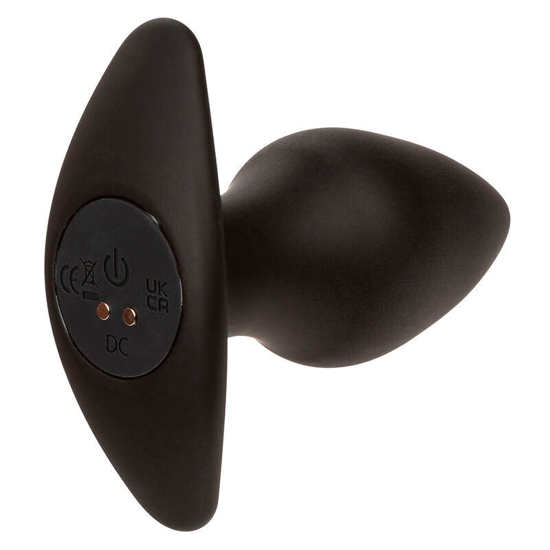 CALEXOTICS - ROCK BOTTOM PLUG ANAL PARFAIT 10 VIBRATIONS SILICONE NOIR - Sensualia