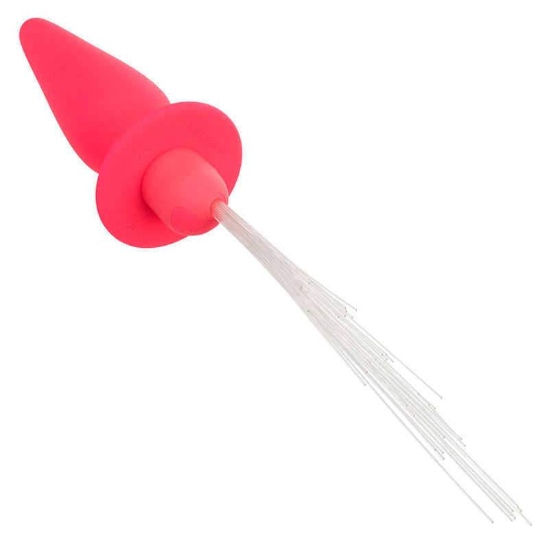 CALEXOTICS - SOUTHERN LIGHTS LIGHT UP PLUG ANAL 10 VIBRATIONS SILICONE ROSE - Sensualia