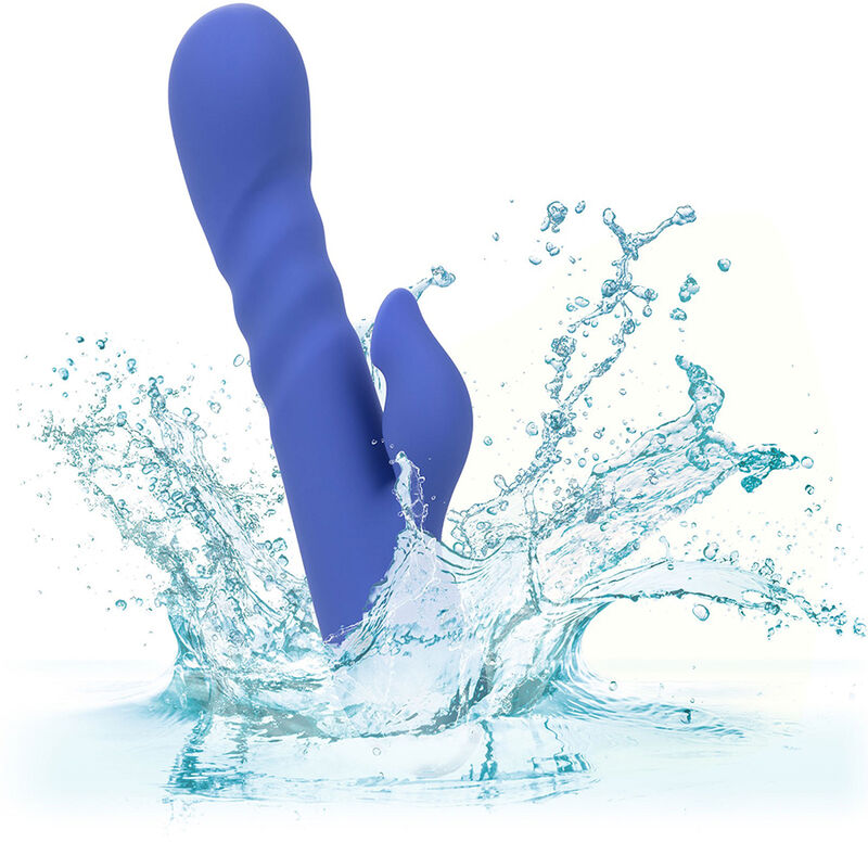CALEXOTICS - VIBRATEUR & SUCKER LA LOVE BLEU PAR CALIFORNIA DREAMING - Sensualia