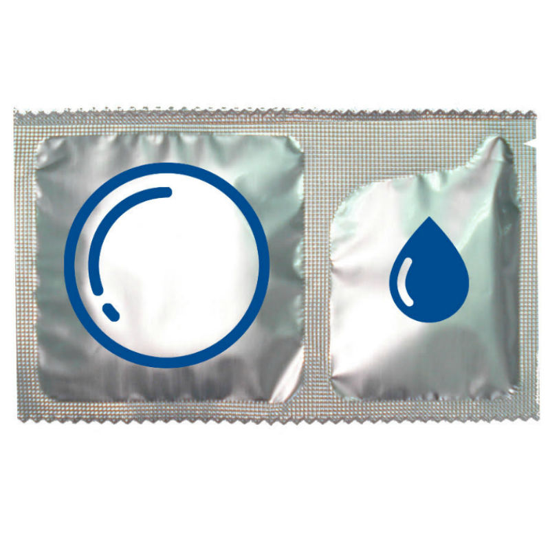 CONTROL - FINISIMO DUO + LUBRIFIANT 6 UNITÉS - Sensualia