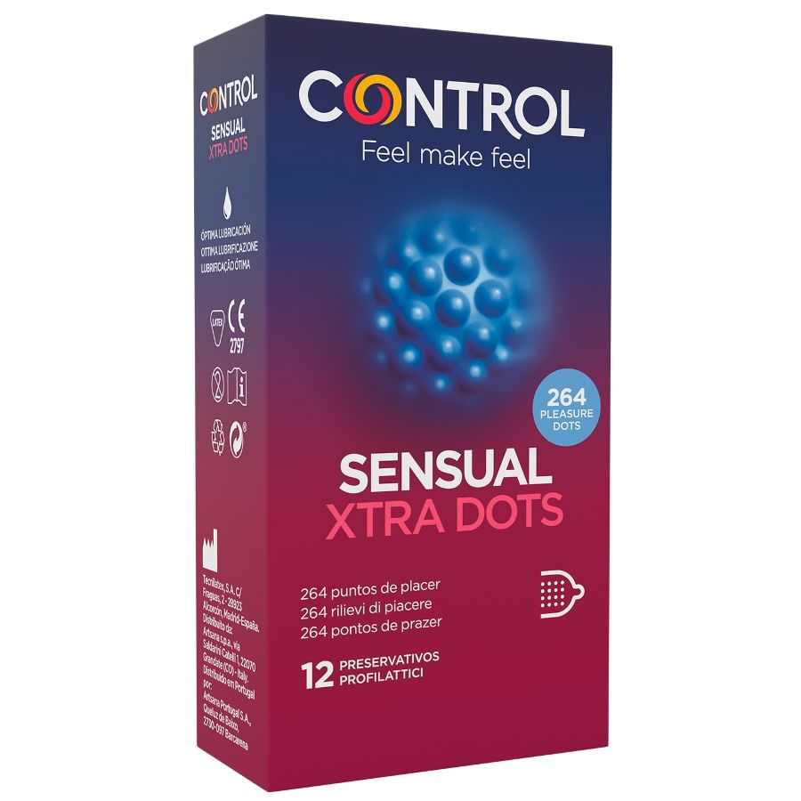 CONTROL - XTRA DOTS 12 UDS - Sensualia
