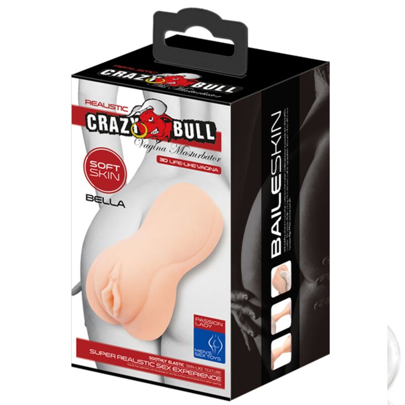 CRAZY BULL - MASTUBADOR EN FORME DE VAGIN BELLA - Sensualia