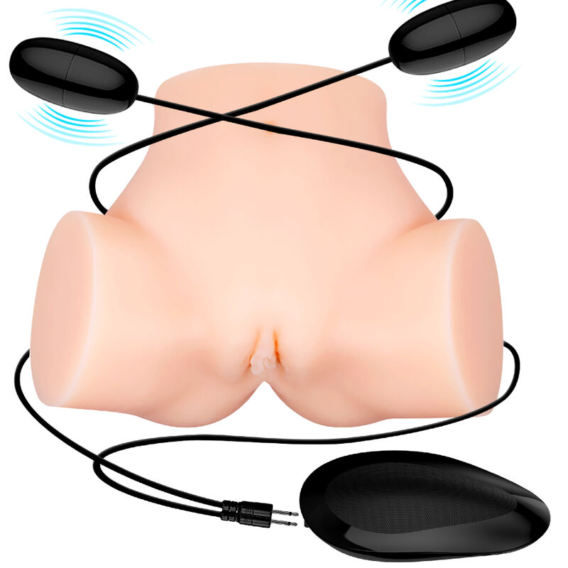 CRAZY BULL - VIBRATEUR VAGIN ET ANUS RÉALISTE SAMANTHA - Sensualia