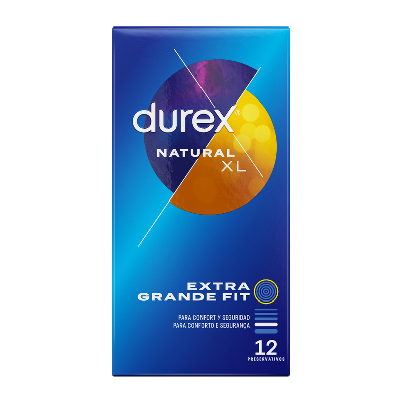 DUREX - NATUREL XL 12 UNITÉS - Sensualia