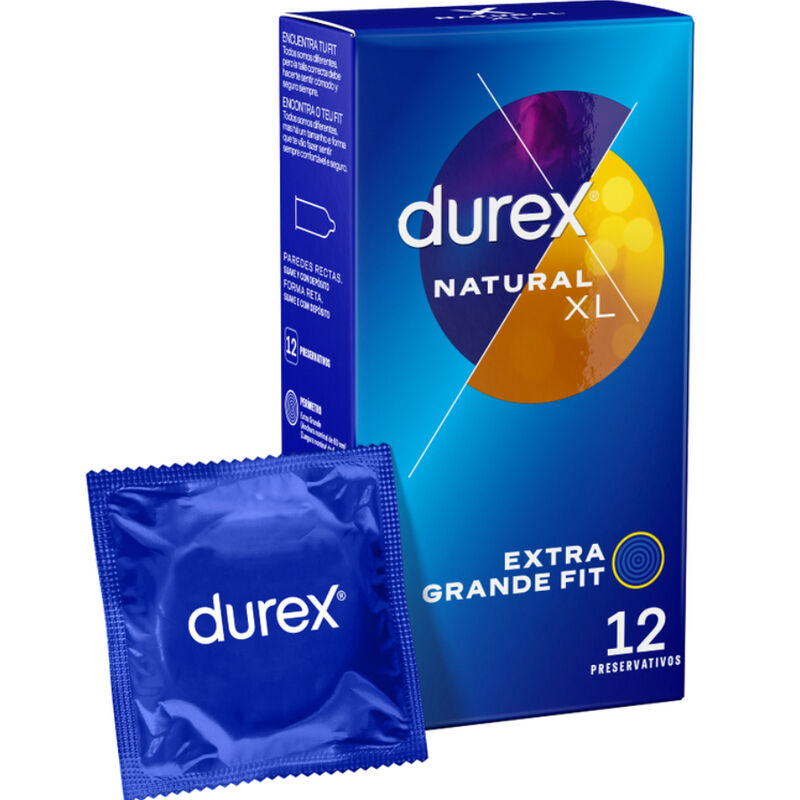 DUREX - NATUREL XL 12 UNITÉS - Sensualia