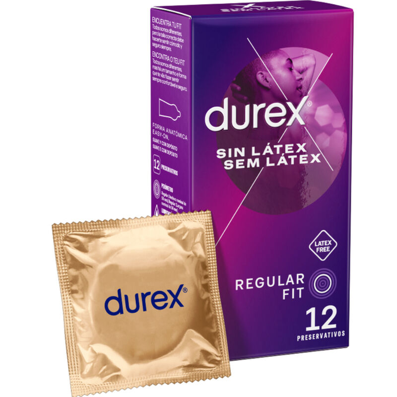 DUREX - PRÉSERVATIFS SANS LATEX 12 UNITÉS - Sensualia