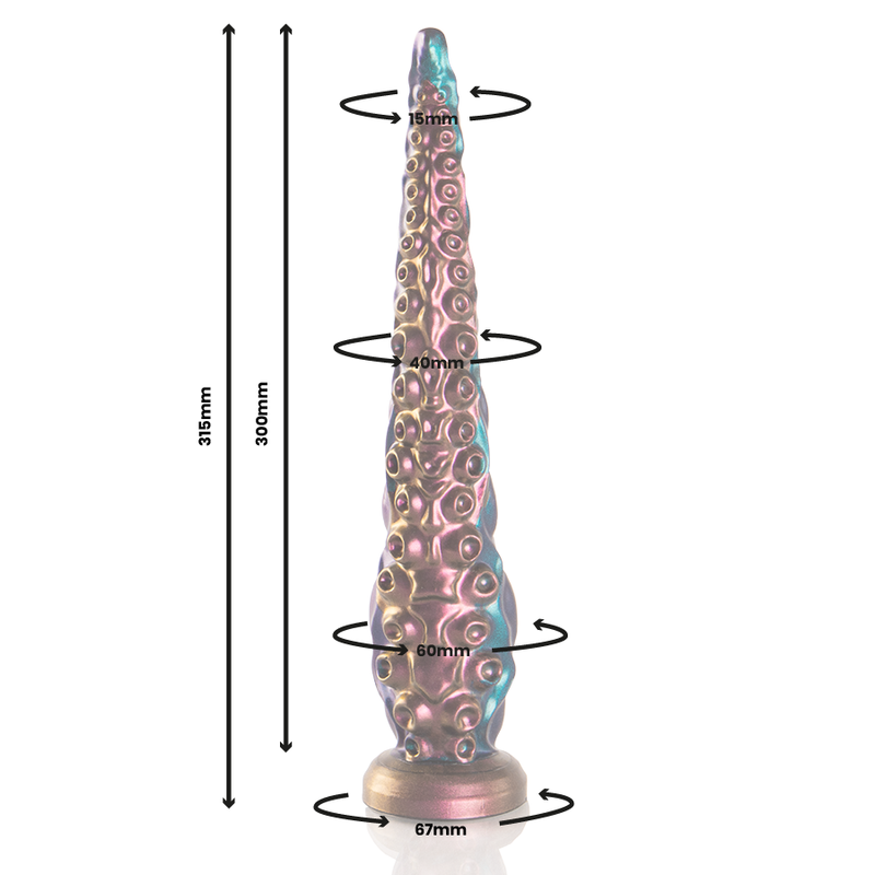 EPIC - GODE FINE TENTACLE CHARYBDIS GRANDE TAILLE - Sensualia