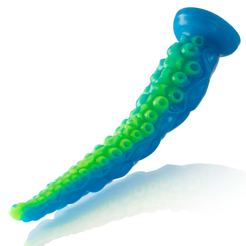EPIC - GODE TENTACLE MINCE FLUORESCENT SCYLLA GRANDE TAILLE - Sensualia