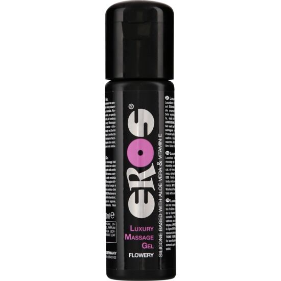 EROS - GEL DE MASSAGE AUX FLEURS DE LUXE 100 ML - Sensualia
