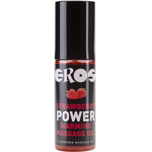 HUILE DE MASSAGE EROS STRAWBERRY POWER - Sensualia