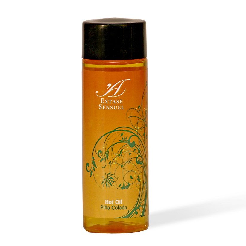 EXTASE SENSUAL - HUILE STIMULANTE DE CHALEUR PIÑA COLADA 100 ML - Sensualia