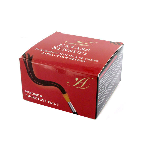 EXTASE SENSUAL - PEINTURE CORPORELLE AU CHOCOLAT AVEC EFFET DATTRACTION 50 ML - Sensualia