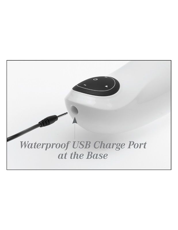 EXTREME TOYZ - PDX MEGA BATOR USB MASTURBATEUR MLE VAGIN BLANC - Sensualia