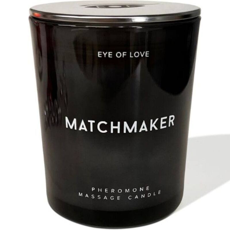 EYE OF LOVE - MATCHMAKER BOUGIE DE MASSAGE DIAMANT NOIR LATTIRER 150 ML - Sensualia