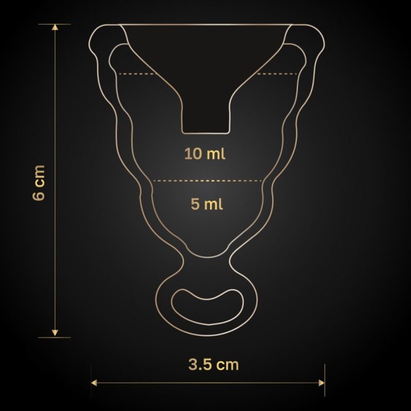 G-VIBE - GCUP COUPE MENSTRUELLE NOIRE - Sensualia