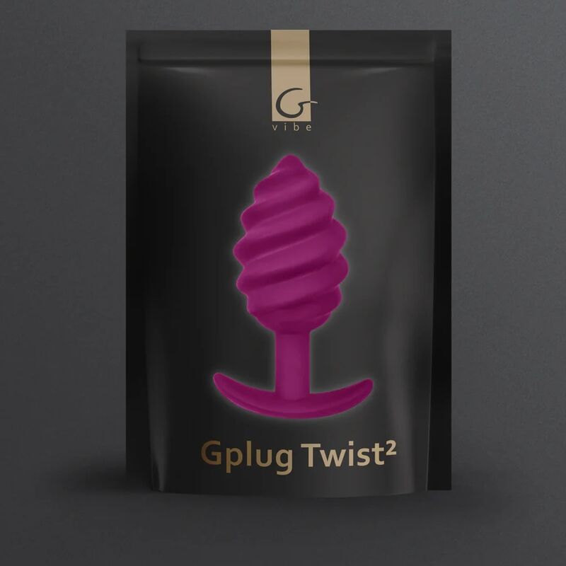 G-VIBE - GPLUG TWIST 2 PLUG ANAL VIOLET - Sensualia