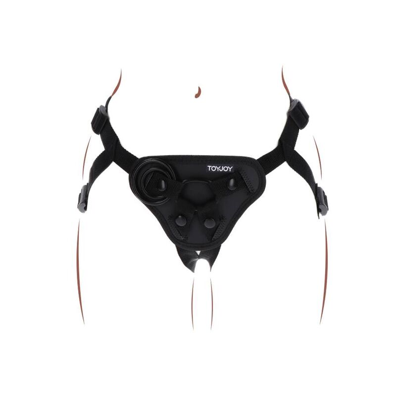 GET REAL - HARNAIS SANGLE NOIR - Sensualia