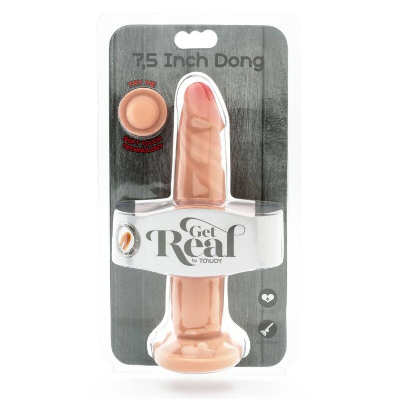 GET REAL - PEAU DOUBLE DENSITÉ DONG 19 CM - Sensualia