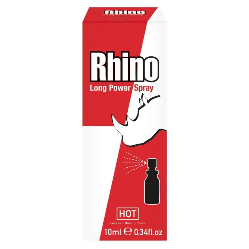CHAUD - RHINO LONG PUISSANCE SPRAY 10ML - Sensualia