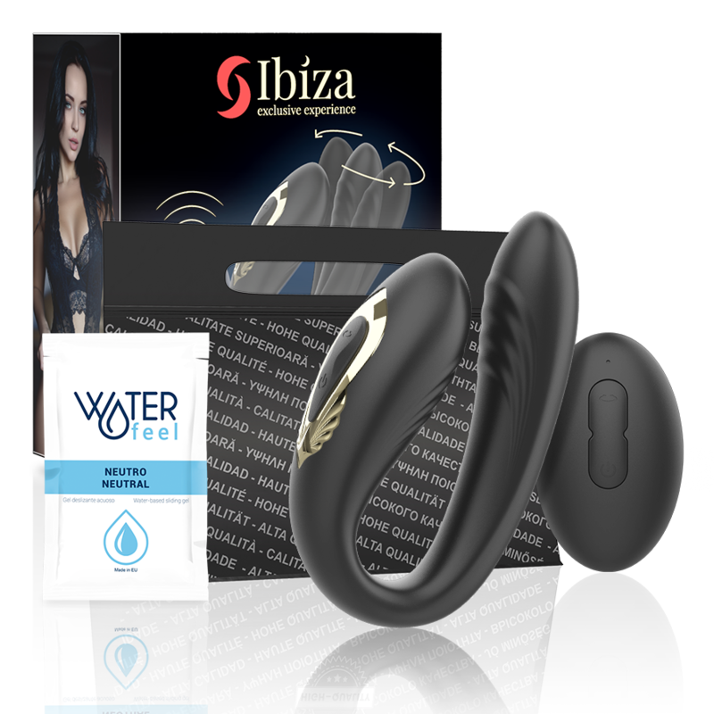 IBIZA - DOUBLE VIBRATEUR ROTATIF - Sensualia