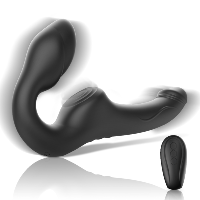 IBIZA - VIBRATEUR SANS BRETELLES AVEC BOUTON-POUSSOIR DE TÉLÉCOMMANDE - Sensualia