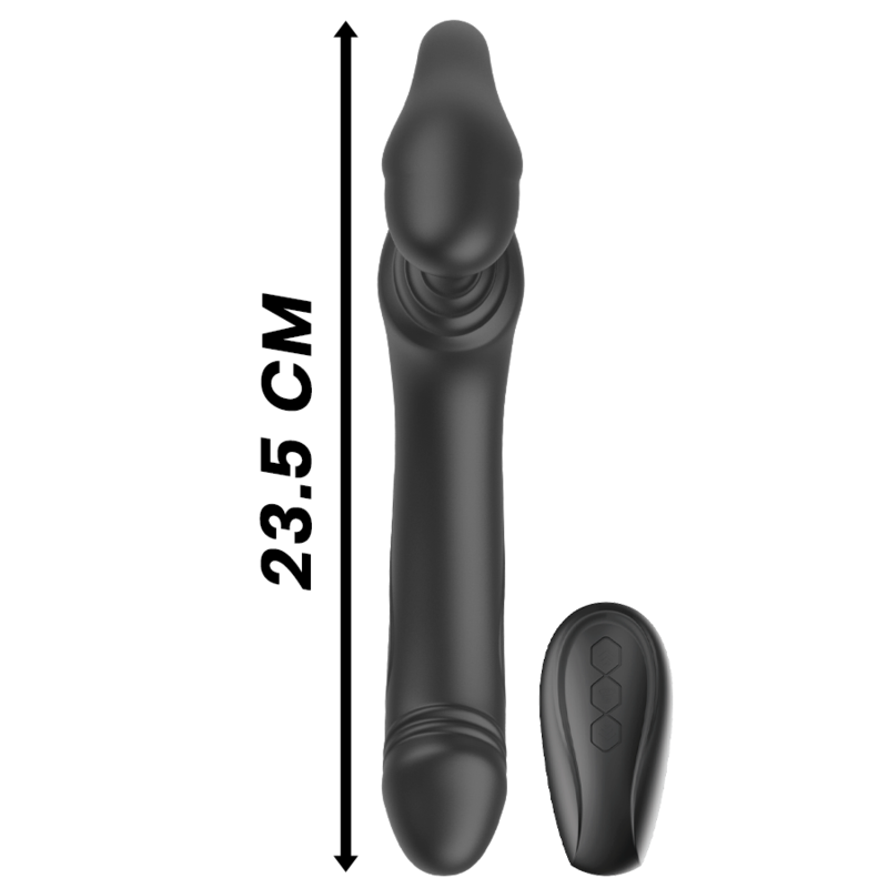 IBIZA - VIBRATEUR SANS BRETELLES AVEC BOUTON-POUSSOIR DE TÉLÉCOMMANDE - Sensualia