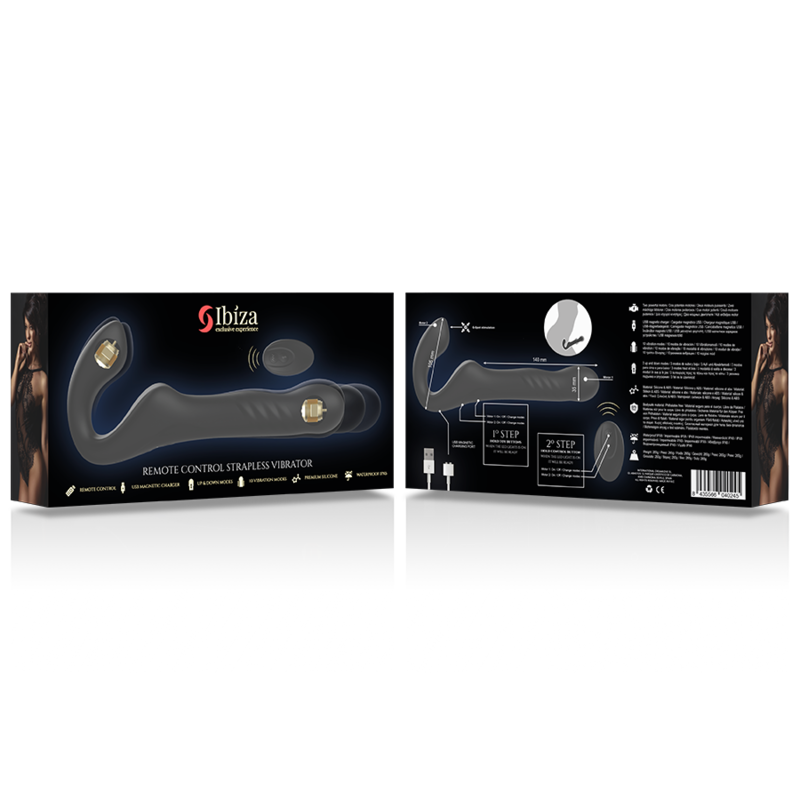 IBIZA - VIBRATEUR SANS SANGLE TÉLÉCOMMANDE UP & DOWN - Sensualia