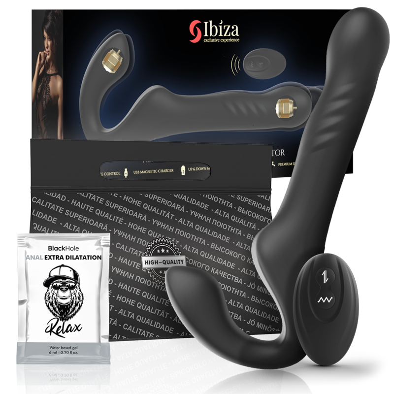 IBIZA - VIBRATEUR SANS SANGLE TÉLÉCOMMANDE UP & DOWN - Sensualia