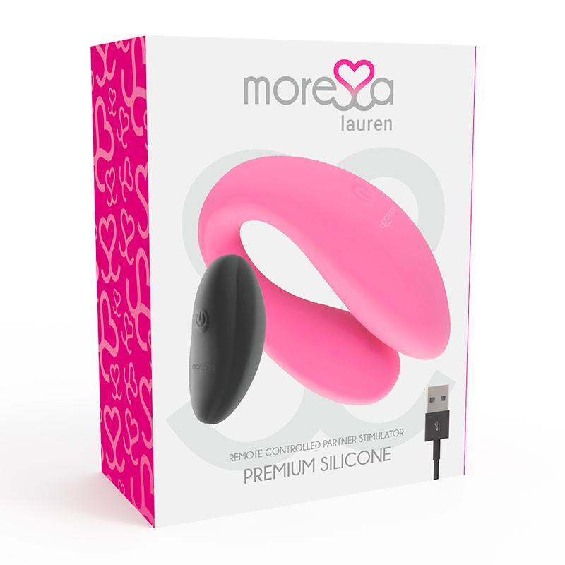 MORESSA - STIMULATEUR TÉLÉCOMMANDE LAUREN POUR COUPLES MORESSA