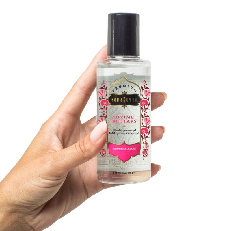 KAMASUTRA - LUBRIFIANT RÊVE DE FRAISE DIVINE NECTARS 150 ML - Sensualia