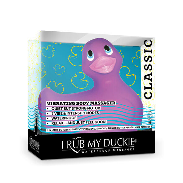 BIG TEASE TOYS - JE FRAPPE MON DUCKIE CLASSIC VIBRANT DUCK PURPLE - Sensualia